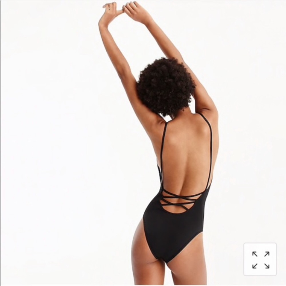 J.Crew Montauk Playa Cross Back Swimsuit